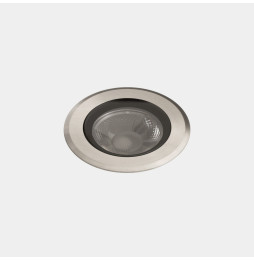 LedsC4 - Empotrable de suelo IP66-IP67 Max Round LED 17.3W 2700K acero inoxidable AISI 316 1844lm