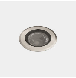 LedsC4 - Empotrable de suelo IP66-IP67 Max Round LED 17.3W 3000K acero inoxidable AISI 316 1985lm