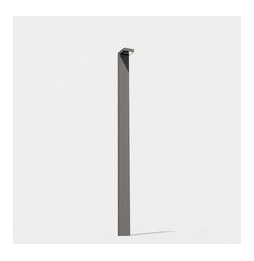 LedsC4 - Farola IP66 Modis 2300mm LED 18.3W 2700K verde abeto 1301lm Casambi