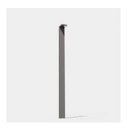 LedsC4 - Farola IP66 Modis 2300mm LED 18.3W 4000K gris 1189lm ON-OFF