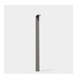 LedsC4 - Farola IP66 Modis 2300mm LED 18.3W 4000K blanco 1301lm Casambi