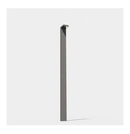 LedsC4 - Farola IP66 Modis 2300mm LED 18.3W 4000K blanco 1301lm DALI-2/PUSH