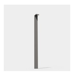 LedsC4 - Farola IP66 Modis 2300mm LED 18.3W 4000K verde abeto 1189lm DALI-2/PUSH