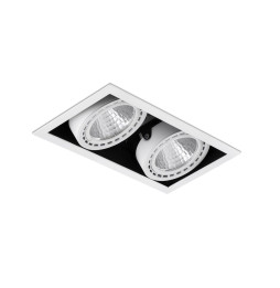 FARO - Empotrable MINI COLIN-2 LED 36-50W pearl 31K 20 blanco