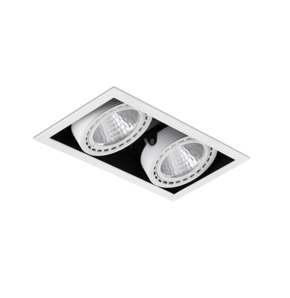 FARO - Empotrable MINI COLIN-2 LED 36-50W pearl 31K 20 blanco