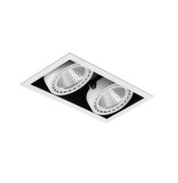 FARO - Empotrable MINI COLIN-2 LED 36-50W pearl 31K 20 blanco