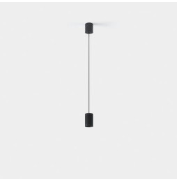 LedsC4 - Luminaria colgante Iris Surface 11.7W 2700K aro CRI 90 negro IP20 697lm ON-OFF