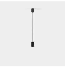LedsC4 - Luminaria colgante Iris Surface 11.7W 4000K aro CRI 90 negro IP20 697lm ON-OFF
