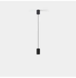 LedsC4 - Luminaria colgante Iris Surface 17.3W 3000K aro CRI 90 negro IP20 782lm ON-OFF