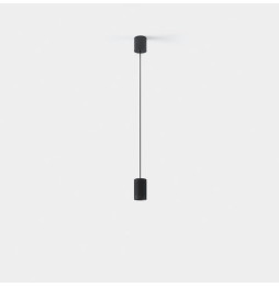 LedsC4 - Luminaria colgante Iris Surface 17.3W 3000K aro CRI 90 negro IP20 782lm DALI