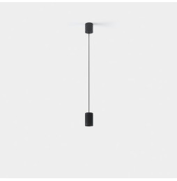 LedsC4 - Luminaria colgante Iris Surface 17.3W 2700K aro CRI 90 negro IP20 782lm ON-OFF