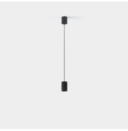 LedsC4 - Luminaria colgante Iris Surface 17.3W 3000K CRI 90 negro IP20 1325lm DALI