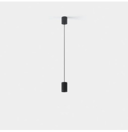 LedsC4 - Luminaria colgante Iris Surface 17.3W 3000K CRI 90 negro IP20 1325lm DALI