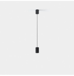 LedsC4 - Luminaria colgante Iris Surface 17.3W 4000K CRI 90 negro IP20 1325lm DALI