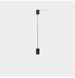 LedsC4 - Luminaria colgante Iris Surface 5.7W 2700K aro CRI 90 negro IP20 417lm ON-OFF