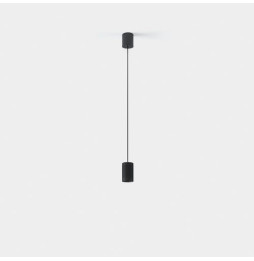 LedsC4 - Luminaria colgante Iris Surface 17.3W 4000K aro CRI 90 negro IP20 782lm ON-OFF