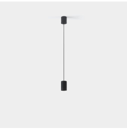 LedsC4 - Luminaria colgante Iris Surface 5.7W 2700K aro CRI 90 negro IP20 417lm DALI