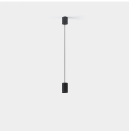 LedsC4 - Luminaria colgante Iris Surface 5.7W 3000K CRI 90 negro IP20 461lm ON-OFF