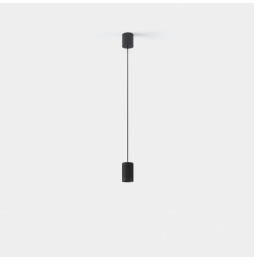 LedsC4 - Luminaria colgante Iris Surface 5.7W 3000K CRI 90 negro IP20 461lm ON-OFF