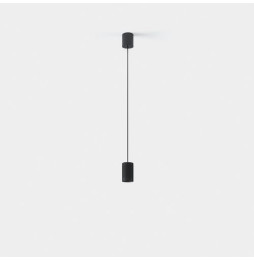 LedsC4 - Luminaria colgante Iris Surface 5.7W 4000K aro CRI 90 negro IP20 417lm ON-OFF