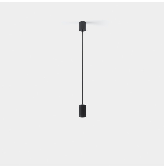 LedsC4 - Luminaria colgante Iris Surface 5.7W 4000K CRI 90 negro IP20 461lm ON-OFF