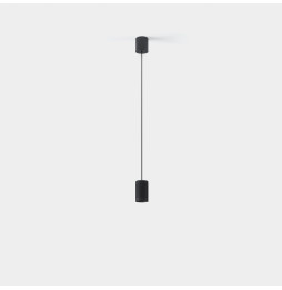 LedsC4 - Luminaria colgante Iris Surface 5.7W 4000K CRI 90 negro IP20 695lm DALI