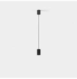 LedsC4 - Luminaria colgante Iris Surface 5.7W 4000K CRI 90 negro IP20 695lm DALI
