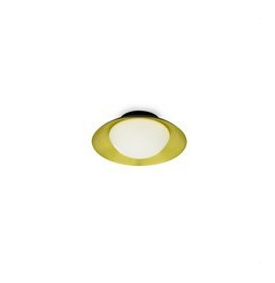 FARO - Plafón SIDE diámetro 200 G9 LED 28W negro/oro níquel