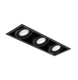 FARO - Empotrable COLIN-3 LED CRI95 72-108W 3K 56º negro