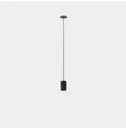 LedsC4 - Luminaria colgante Iris Trim 5.7W 2700K aro CRI 90 negro IP23 417lm DALI