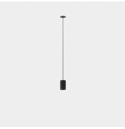 LedsC4 - Luminaria colgante Iris Trimless 11.7W 3000K CRI 90 negro IP20 1181lm DALI