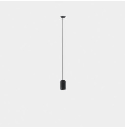 LedsC4 - Luminaria colgante Iris Trimless 11.7W 3000K aro CRI 90 negro IP20 697lm DALI