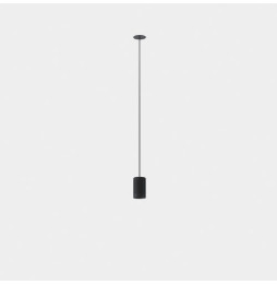 LedsC4 - Luminaria colgante Iris Trimless 17.3W 4000K CRI 90 negro IP20 759lm ON-OFF