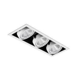 FARO - Empotrable MINI COLIN-3 LED 54-75W 27K 20º blanco