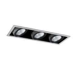 FARO - Empotrable MINI COLIN-3 LED 54-75W 27K 56º gris
