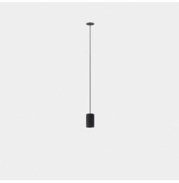 LedsC4 - Luminaria colgante Iris Trimless 5.7W 2700K aro CRI 90 negro IP20 417lm ON-OFF