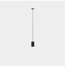 LedsC4 - Luminaria colgante Iris Trimless 5.7W 3000K CRI 90 negro IP20 695lm ON-OFF