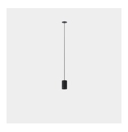 LedsC4 - Luminaria colgante Iris Trimless 5.7W 3000K CRI 90 negro IP20 461lm ON-OFF
