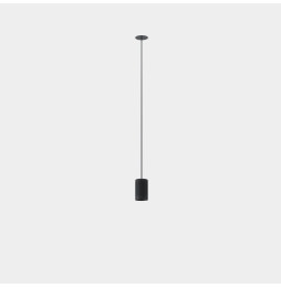 LedsC4 - Luminaria colgante Iris Trimless 5.7W 3000K aro CRI 90 negro IP20 417lm DALI