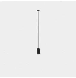 LedsC4 - Luminaria colgante Iris Trimless 5.7W 2700K CRI 90 negro IP20 695lm DALI