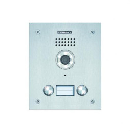 FERMAX - Placa MARINE ST1 CP201 DUOX PLUS en aluminio anodizado para viviendas, apertura de la puerta, llamada a conserje