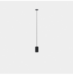LedsC4 - Luminaria colgante Iris Trimless 5.7W 4000K aro CRI 90 negro IP20 417lm ON-OFF
