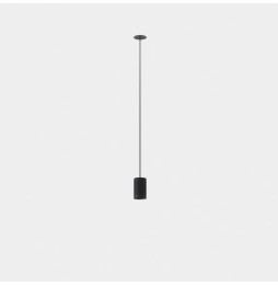 LedsC4 - Luminaria colgante Iris Trimless 5.7W 4000K aro CRI 90 negro IP20 417lm DALI