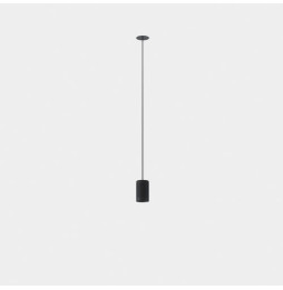 LedsC4 - Luminaria colgante Iris Trimless 5.7W 4000K CRI 90 negro IP20 461lm DALI