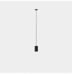 LedsC4 - Luminaria colgante Iris Trimless 5.7W 4000K CRI 90 negro IP20 461lm ON-OFF