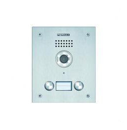 FERMAX - Placa MARINE ST1 CP201 DUOX PLUS en aluminio anodizado para viviendas, apertura de la puerta, llamada a conserje