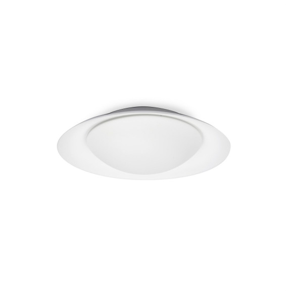 FARO - Plafón SIDE diámetro 390 LED 15W 3000K blanco/blanco