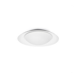 FARO - Plafón SIDE diámetro 390 LED 15W 3000K blanco/blanco