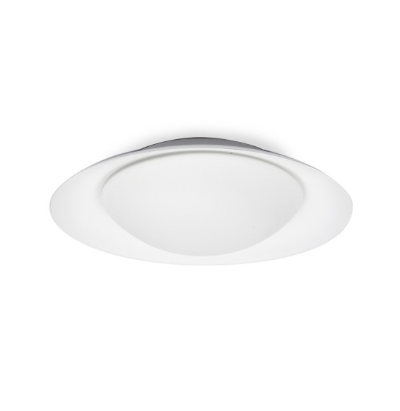 FARO - Plafón SIDE diámetro 450 LED 20W 3000K blanco/blanco