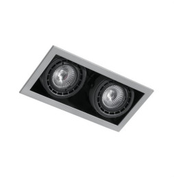 FARO - Empotrable NANO COLIN-2 marco LED 14-26W 30K 20º gris